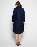Puricia Button Dress Kemeja