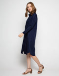 Puricia Button Dress Kemeja