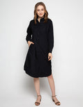 Puricia Dress Kemeja Modis