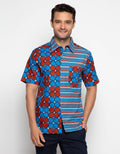 Arjuna Weda Hem Batik Kawung Candy