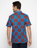 Arjuna Weda Hem Batik Kawung Candy