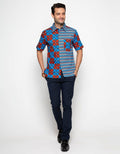 Arjuna Weda Hem Batik Kawung Candy