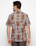Arjuna Weda Batik Shirt with Vine Leaves