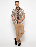 Arjuna Weda Batik Shirt with Snail Head