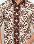 Arjuna Weda Batik Shirt with Snail Head