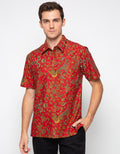 Adikusuma Batik Shirt Ceplok Merpati