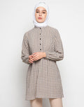 Annisa Long Blouse Tekstur Print