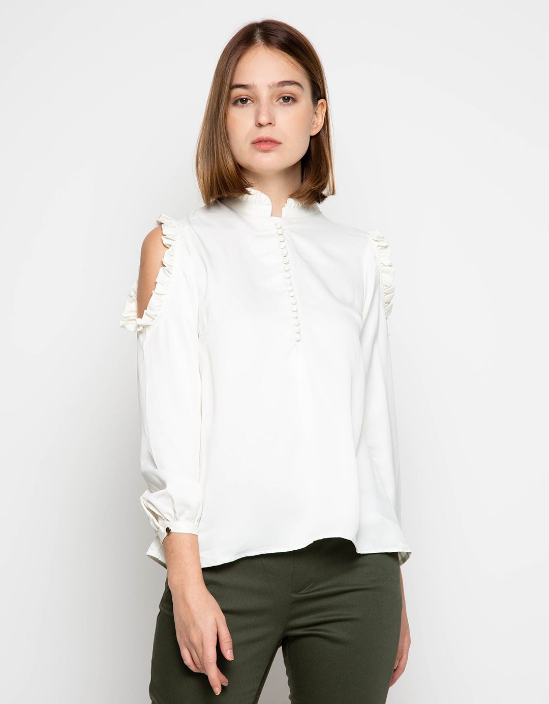 Edition Women Cold Shoulder Top