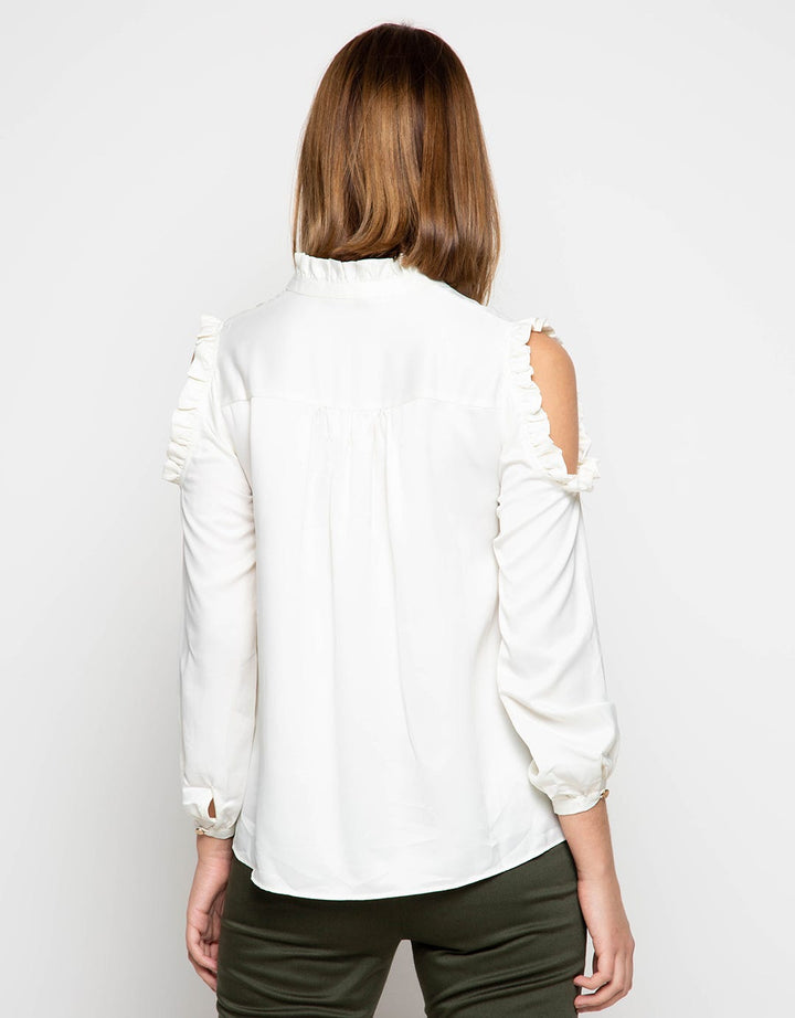 Edition Women Cold Shoulder Top