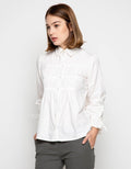 Edition Women Elastic Gathered Shirt