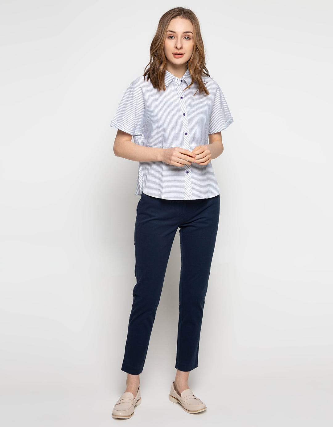 Edition Women Pin Stripe Blouse