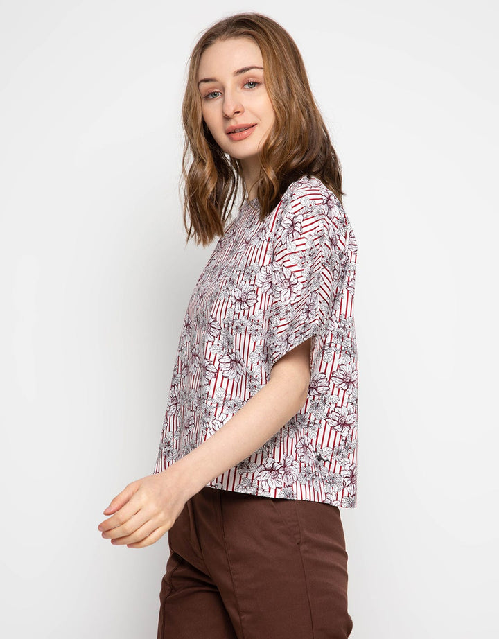 Edition Women Vertical Flower Blouse