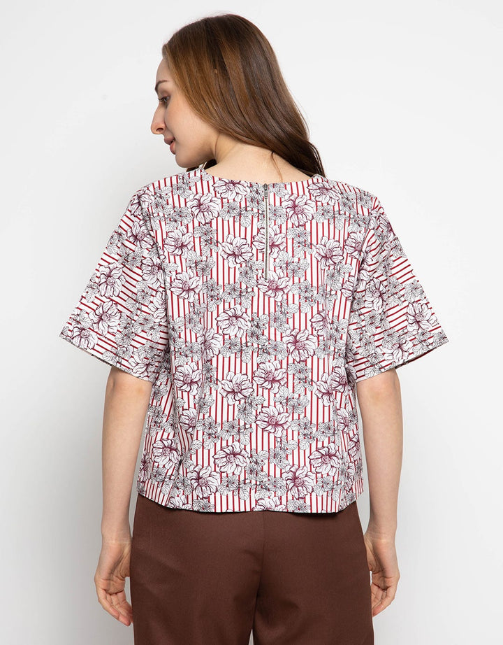 Edition Women Vertical Flower Blouse