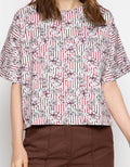 Edition Women Vertical Flower Blouse