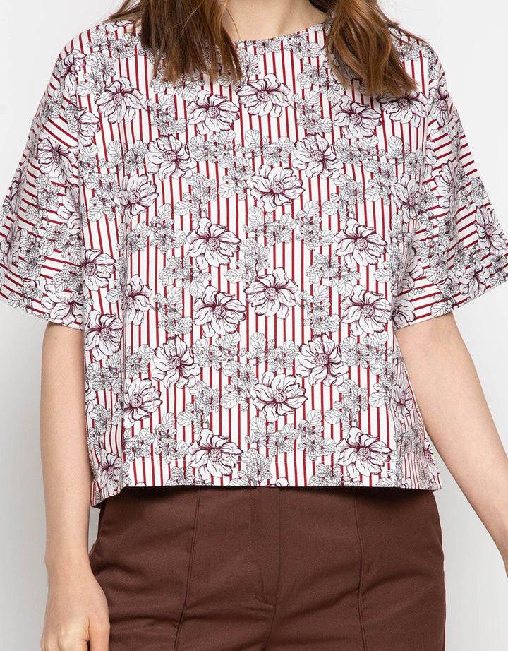 Edition Women Vertical Flower Blouse