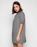 Edition Women Elastic Neckline Dress