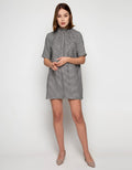 Edition Women Elastic Neckline Dress