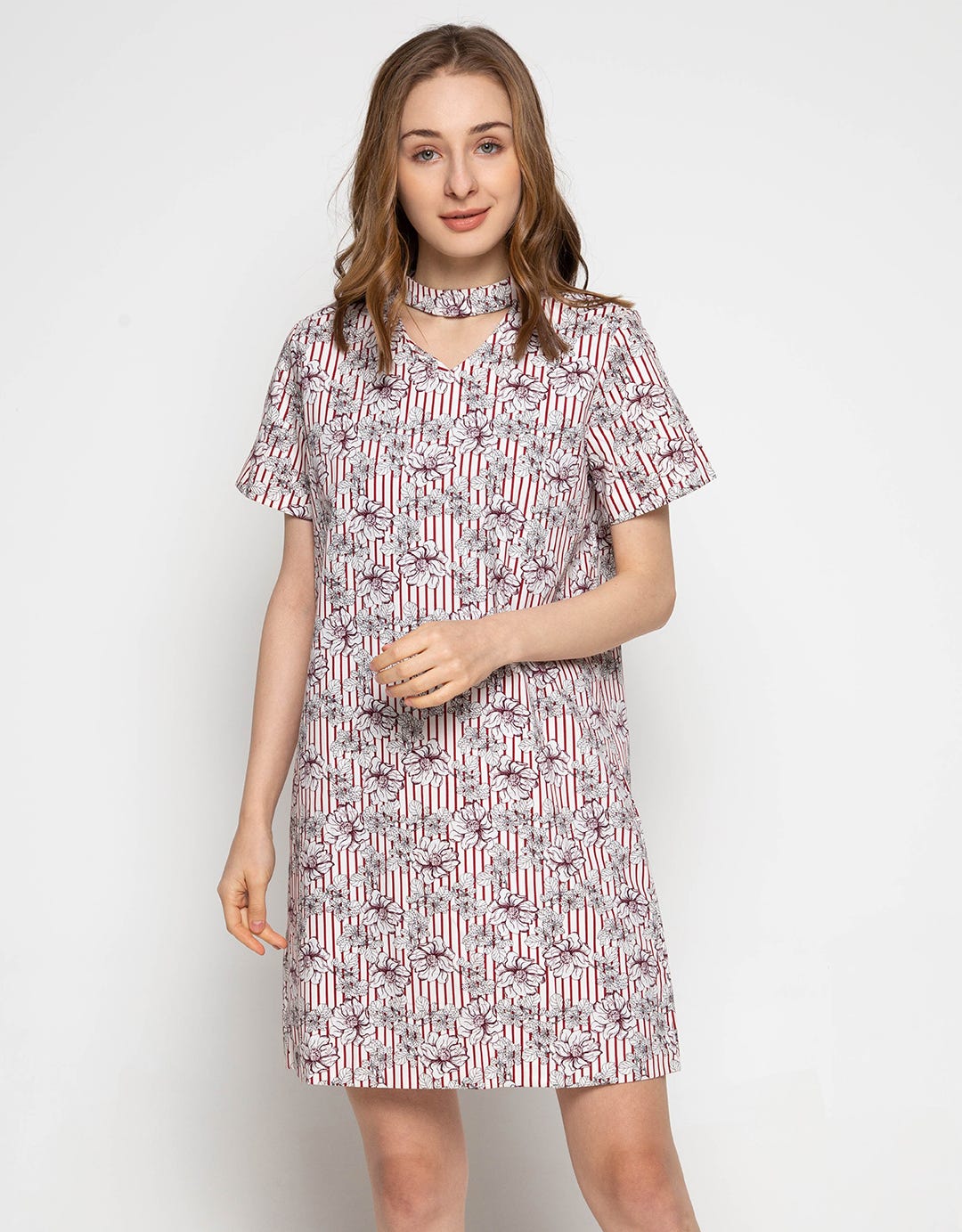 Edition Women Vertical Flower Dress