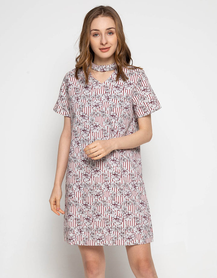 Edition Women Vertical Flower Dress