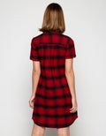 Edition Women Flannel Shirt Dress