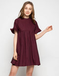 Edition Women Gathered Gingham Dress