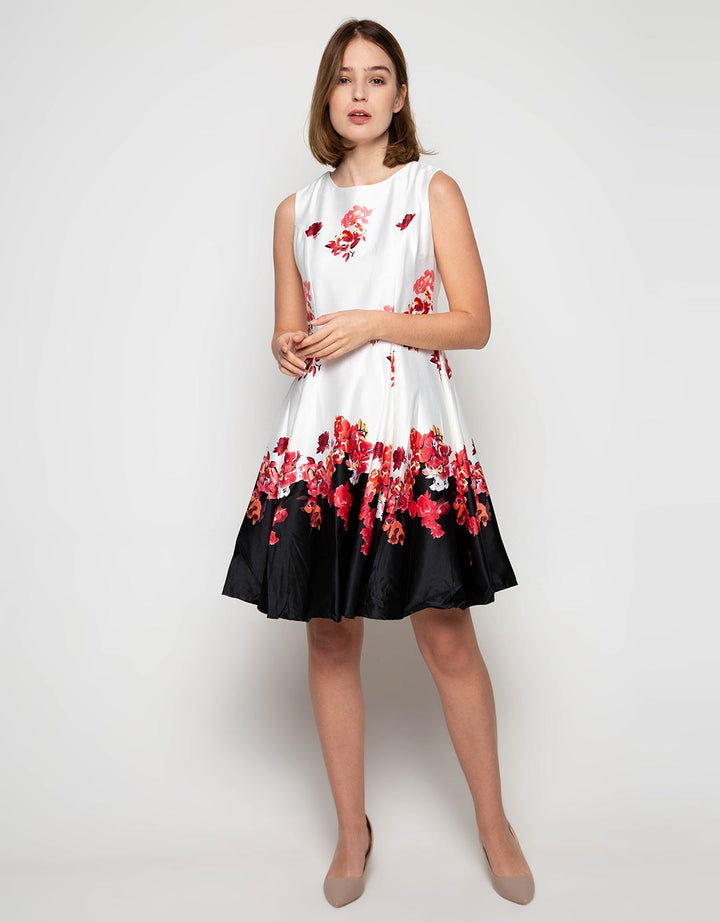Edition Women Floral Border Dress