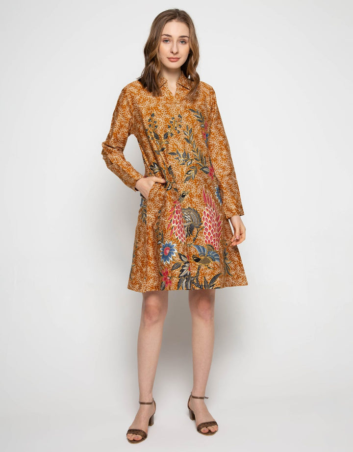Puricia Dress Batik Kasual