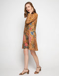 Puricia Dress Batik Kasual