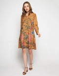 Puricia Dress Batik Kasual