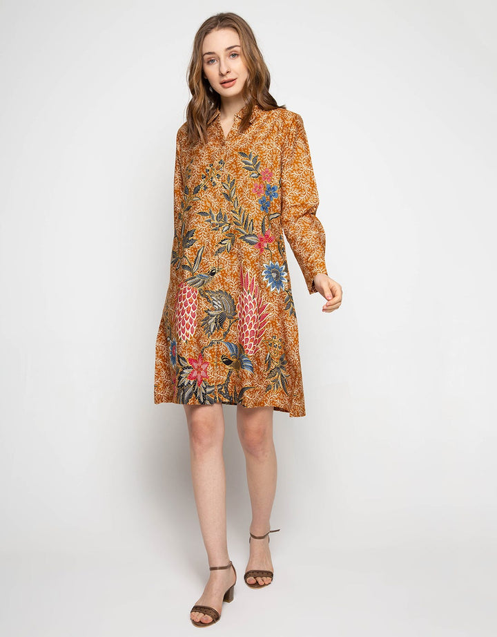 Puricia Dress Batik Kasual