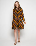 Puricia Dress Batik Long Sleeve
