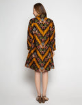 Puricia Dress Batik Long Sleeve