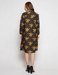 Puricia Dress with Batik Print Motif