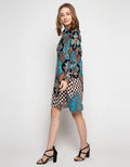 Puricia Fashionable Dress Motif Batik
