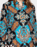 Puricia Fashionable Dress Motif Batik