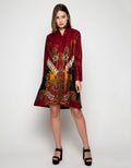 Puricia Elegant Batik Dress