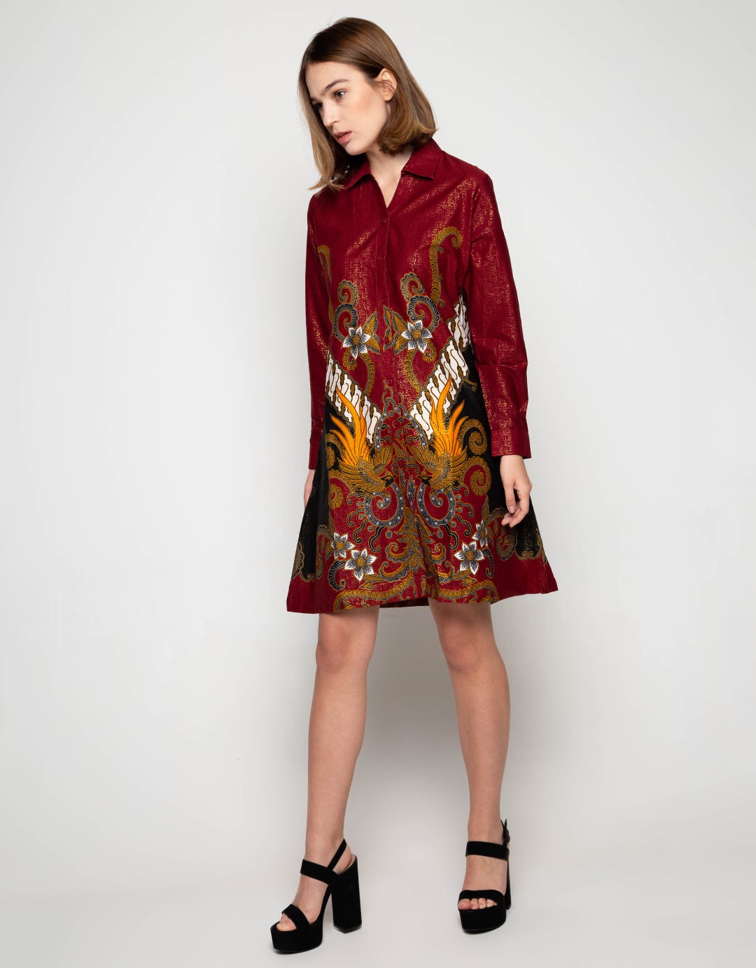 Puricia Elegant Dress Batik