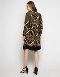 Puricia Long Sleeve Batik Dress
