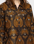 Puricia Long Sleeve Batik Dress
