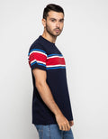 Gab's T-Shirt Lengan Pendek Print Stripe