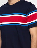Gab's T-Shirt Lengan Pendek Print Stripe