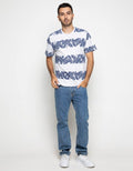 Gab's T-Shirt Lengan Pendek Print Leaf