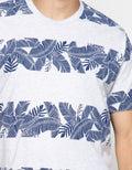 Gab's T-Shirt Lengan Pendek Print Leaf