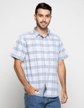 Gab's Shirt Lengan Pendek Print Stripe