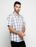 Gab's Shirt Casual Lengan Pendek Print Cubes