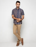 Gab's Shirt Casual Lengan Pendek Button