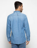 Gab's Long Shirt Denim Casual