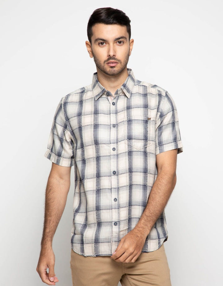 Gab's Short Sleeve Plaid Shirt