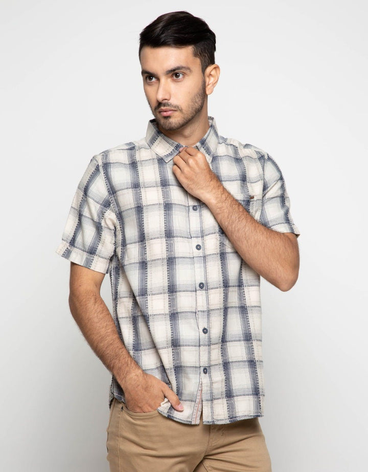 Gab's Short Sleeve Plaid Shirt