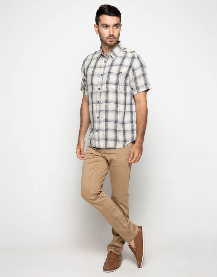 Gab's Short Sleeve Plaid Shirt